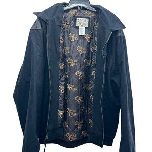 Cripple Creek Full Zip Men's Bomber Jacket Black - Size XL